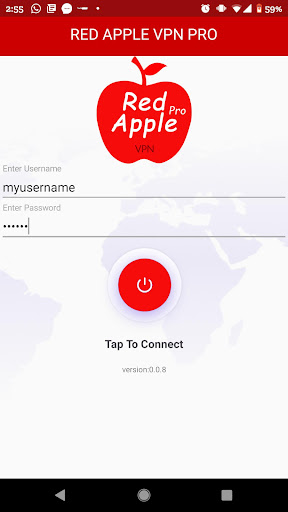 Red Apple VPN Pro 螢幕截圖 0