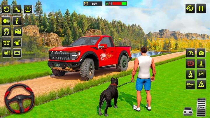 hors route jeep conduite Jeu Screenshot 0