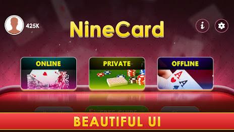 Nine Card Brag - Kitti Capture d'écran 3