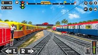 Train Driving Sim 3D Schermafbeelding 1