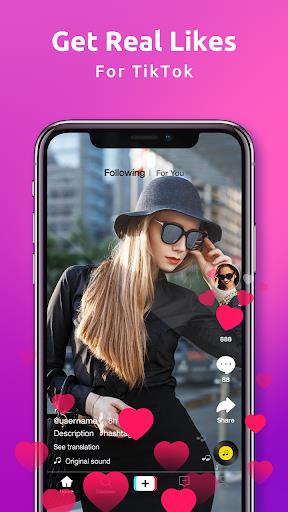 Tikboost-Get followers, likes Screenshot 1