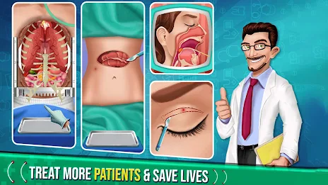 Schermata Offline Doctor Surgeon Games 0