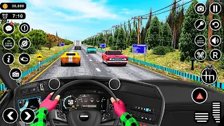 Highway Car Racing Offline Ảnh chụp màn hình 0