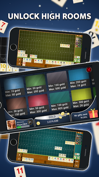 Rummy - Offline Board Game Mod Tangkapan skrin 2