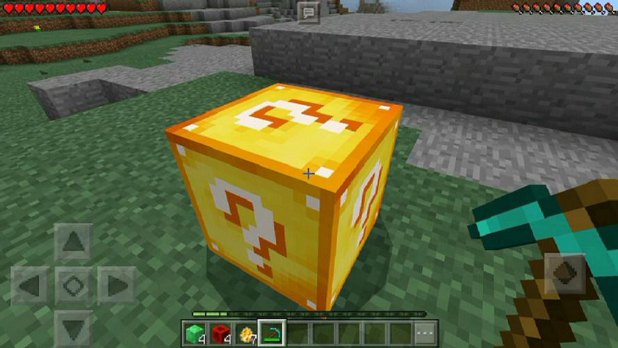 Lucky block mod for mcpe Capture d'écran 1