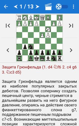 Chess Tactics in Grünfeld Def. スクリーンショット 0