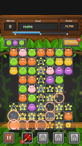 Jungle Match Puzzle Captura de pantalla 3