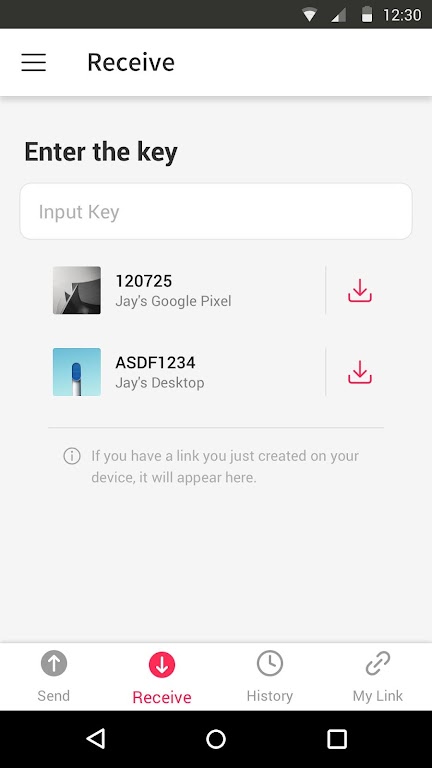 Send Anywhere (ファイル転送・受信) スクリーンショット 2