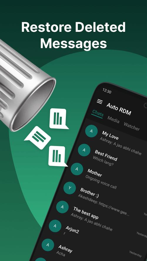 Auto RDM: Recover Messages 螢幕截圖 2