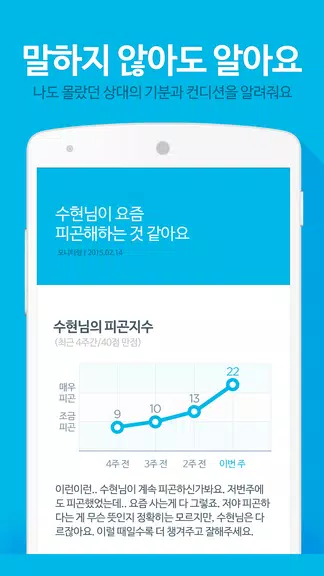 진저 for 비트윈 - 사랑을 이해하는 인공지능 螢幕截圖 0