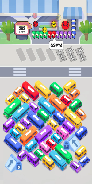 Bus Frenzy : Station Shuffle Ảnh chụp màn hình 2