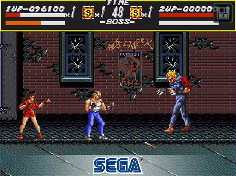 Streets of Rage Classic スクリーンショット 1