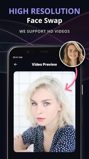 DeepFaker: Face Swap AI Video 螢幕截圖 2