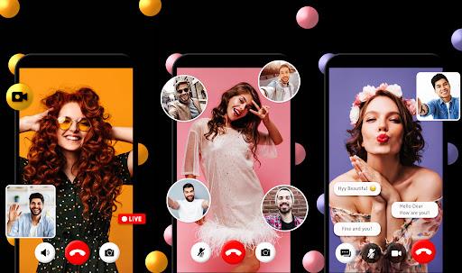 Live Video Call - Random Video chat Livetalk ภาพหน้าจอ 1