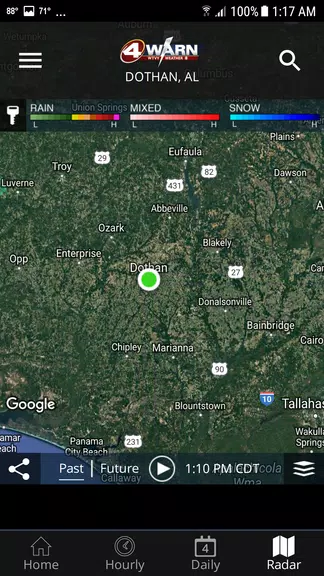 WTVY-TV 4Warn Weather 螢幕截圖 2