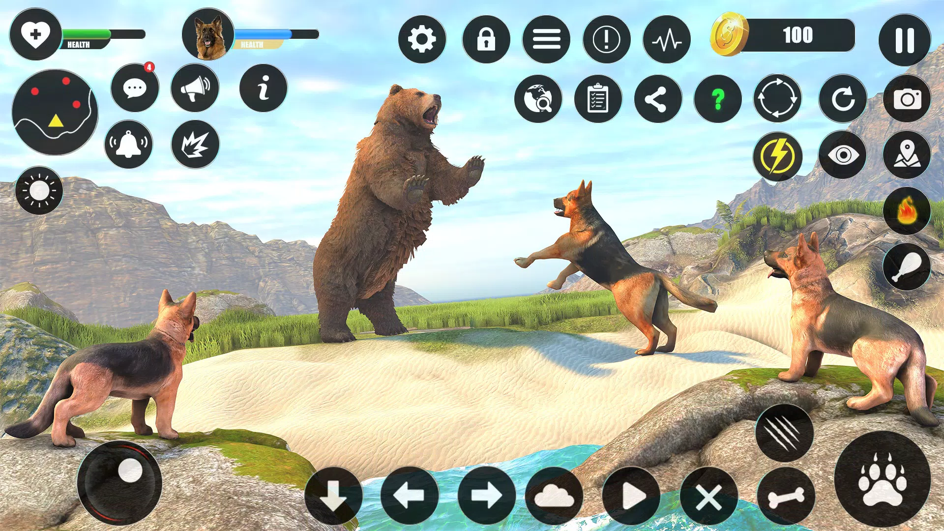 Dog Simulator Pet Game Life 3d Скриншот 3