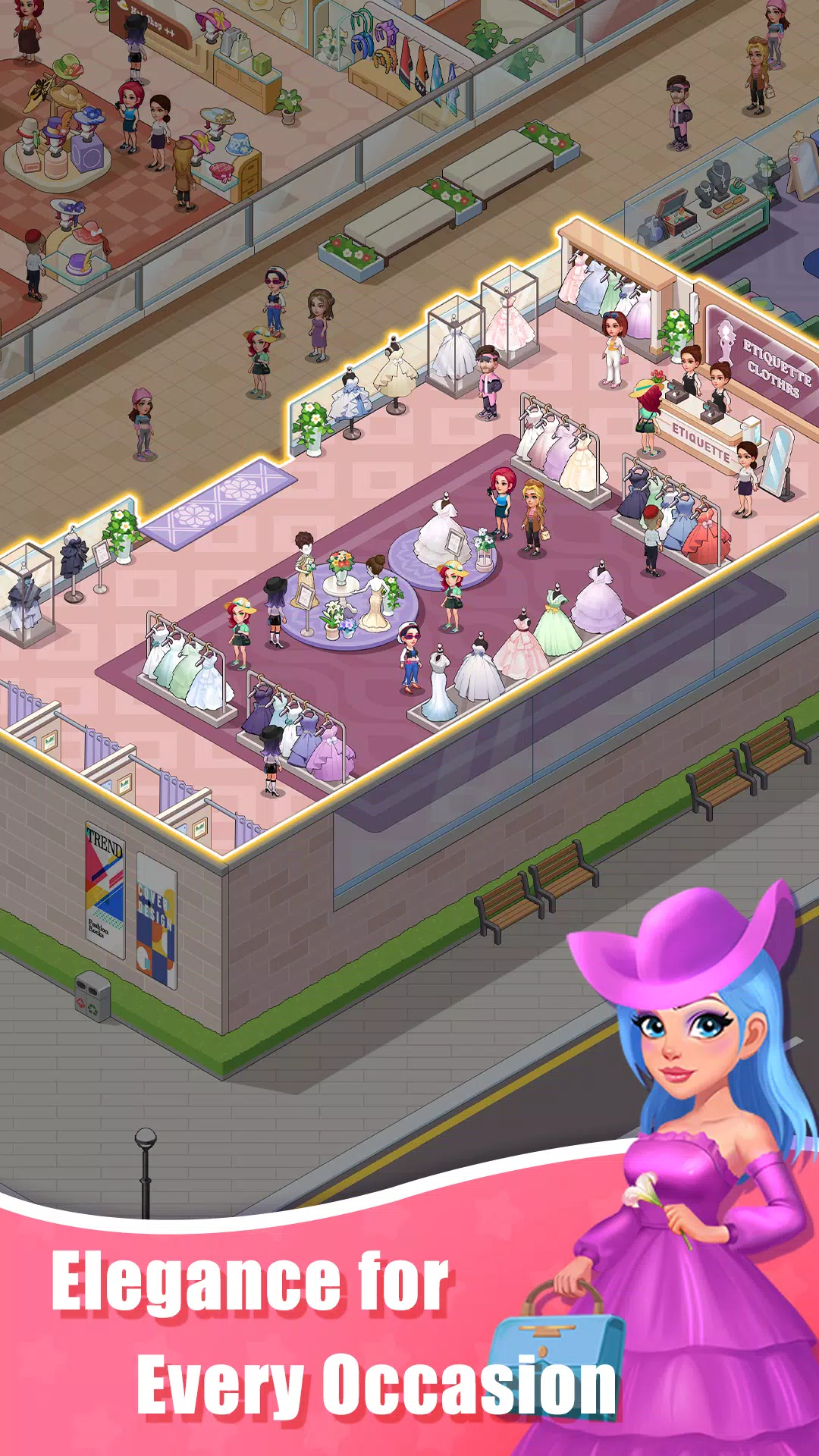 Idle Shopping Mall - Tycoon スクリーンショット 3