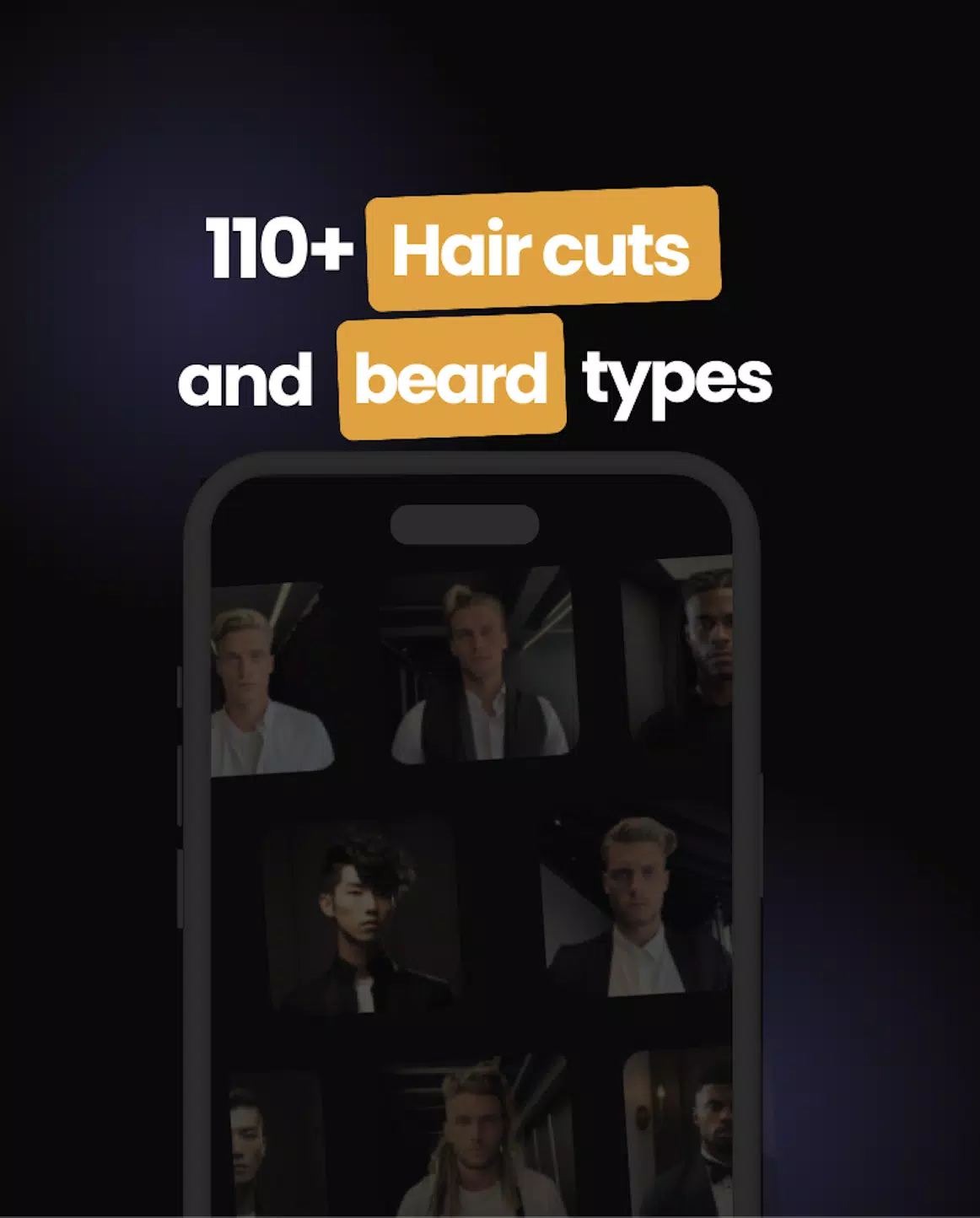 Men's Hair Cuts & Hairstyles Capture d'écran 0