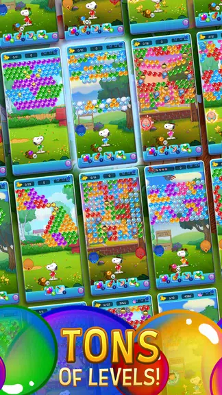 Bubble Shooter - Snoopy POP! ဖန်သားပြင်ဓာတ်ပုံ 2