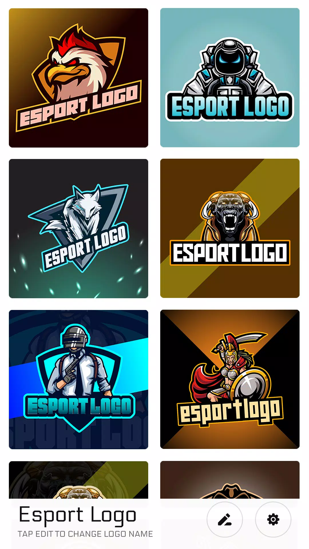 Esports Logo Gaming Logo Maker Zrzut ekranu 1