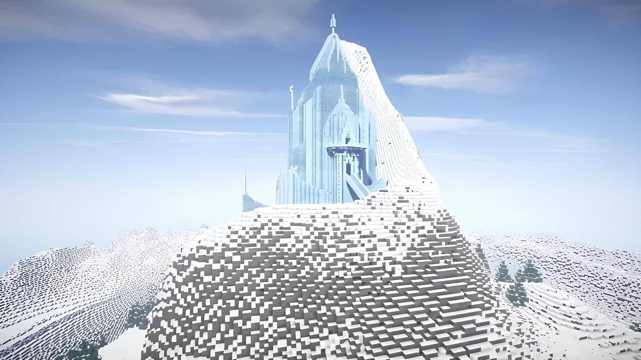 Minecraft de Castillo de hielo