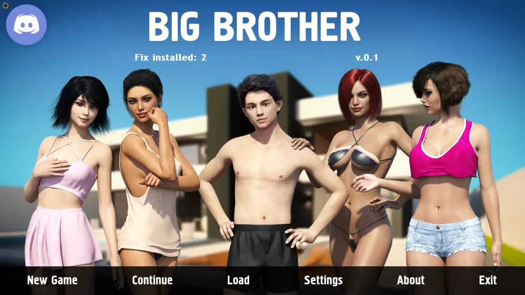 Big Brother: Ren’Py – Remake Story Captura de tela 0