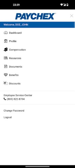 Paychex Oasis Employee Connect স্ক্রিনশট 0