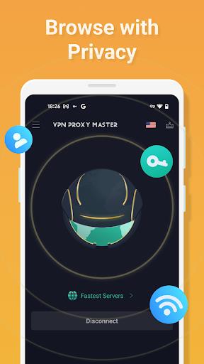 VPN Proxy Master - free unblock & security VPN Ảnh chụp màn hình 2