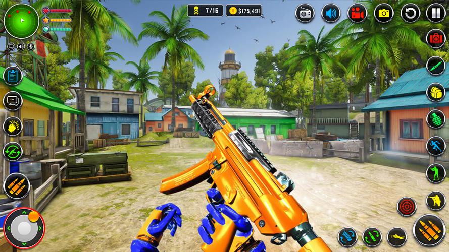 Counter terrorist robot game ภาพหน้าจอ 0