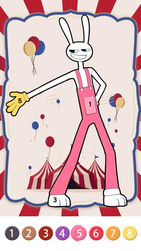 Color by Number:Digital Circus 螢幕截圖 0