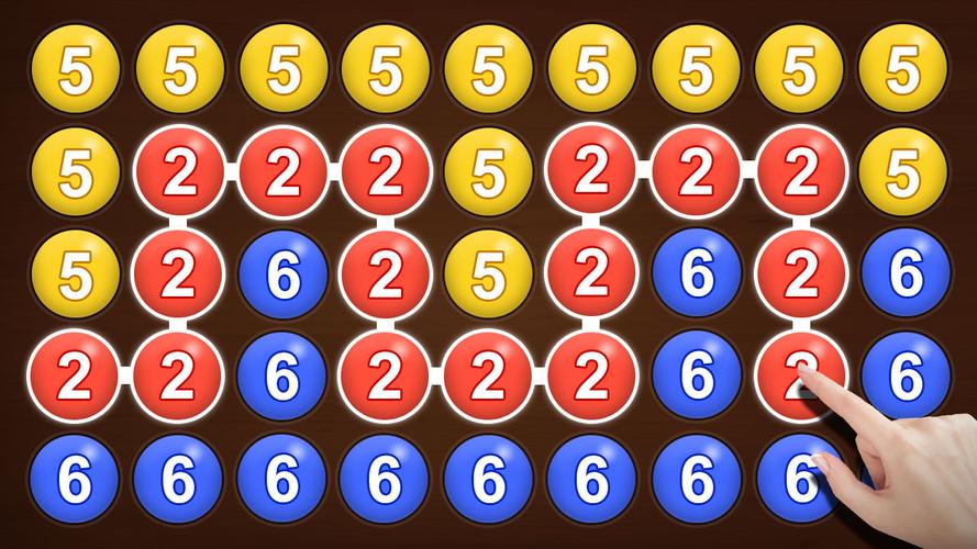 Merge bubble - Number game ဖန်သားပြင်ဓာတ်ပုံ 1