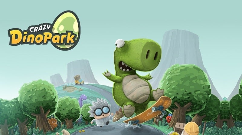 Crazy Dino Park 螢幕截圖 0