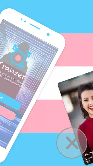 Transgender Dating: Meet Trans & Crossdresser Chat Zrzut ekranu 1