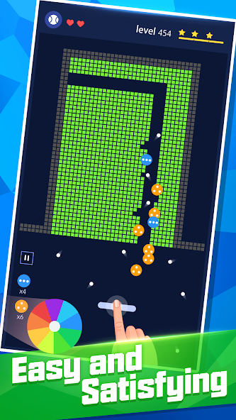 Break Bricks - Bricks Breaker Mod Скриншот 0