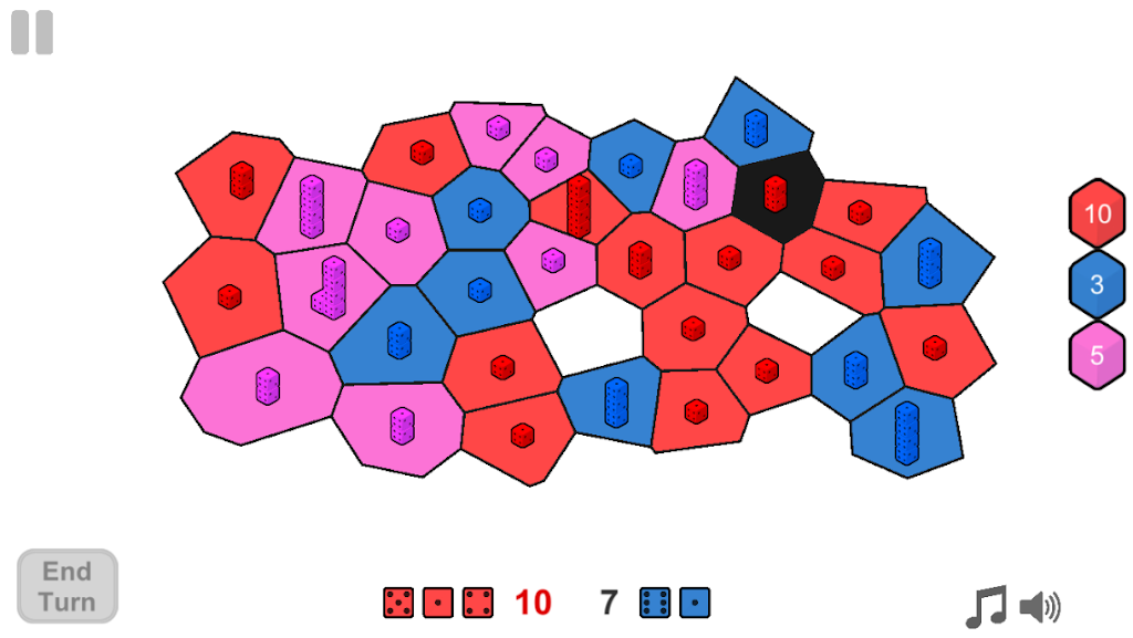 Dice Warfare 螢幕截圖 1