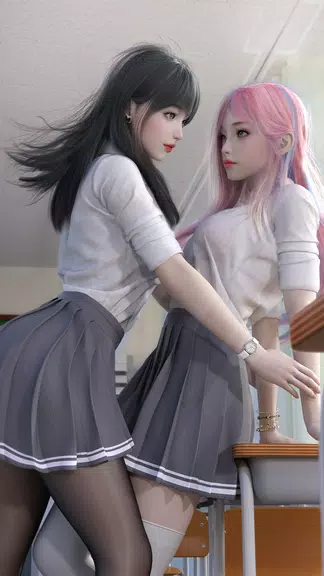 Sexy Anime Girls Wallpapers HD স্ক্রিনশট 1