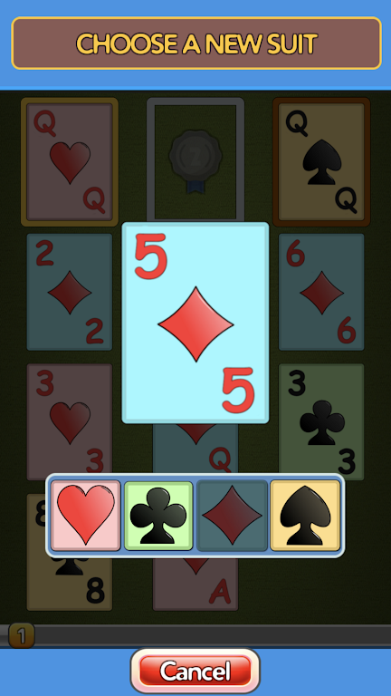 One Stack Solitaire: Free Card Game Скриншот 1