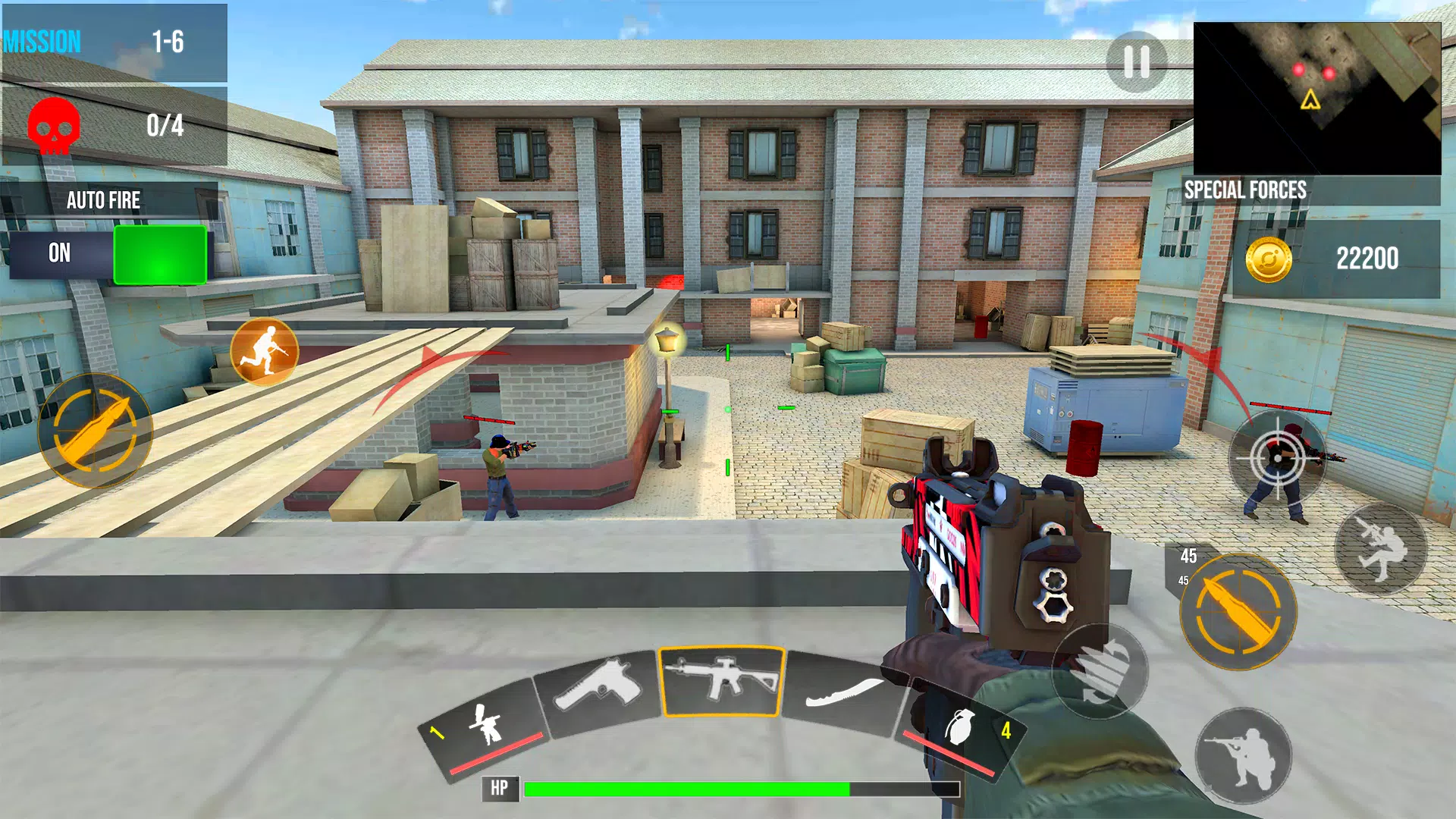 FPS Commando Strike 3D Ảnh chụp màn hình 2