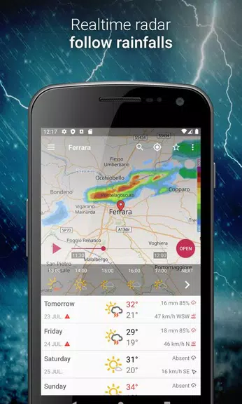 3B Meteo - Weather Forecasts 스크린샷 1