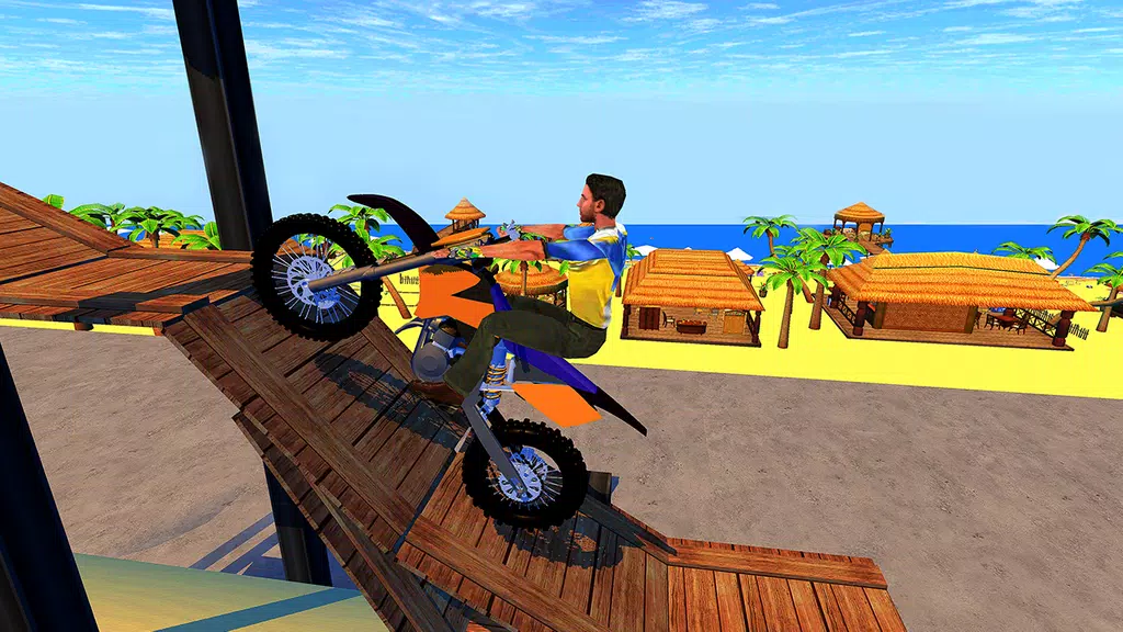 Racing Bike Stunts & Ramp Riding 螢幕截圖 2