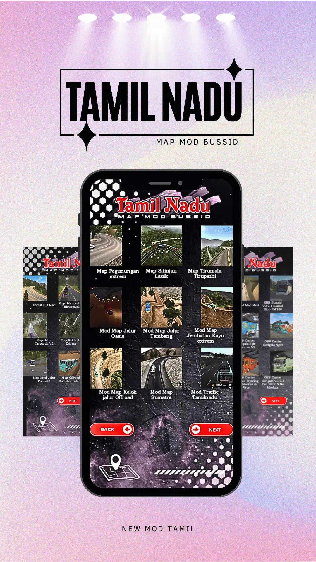 Tamil nadu map mod bussid স্ক্রিনশট 2