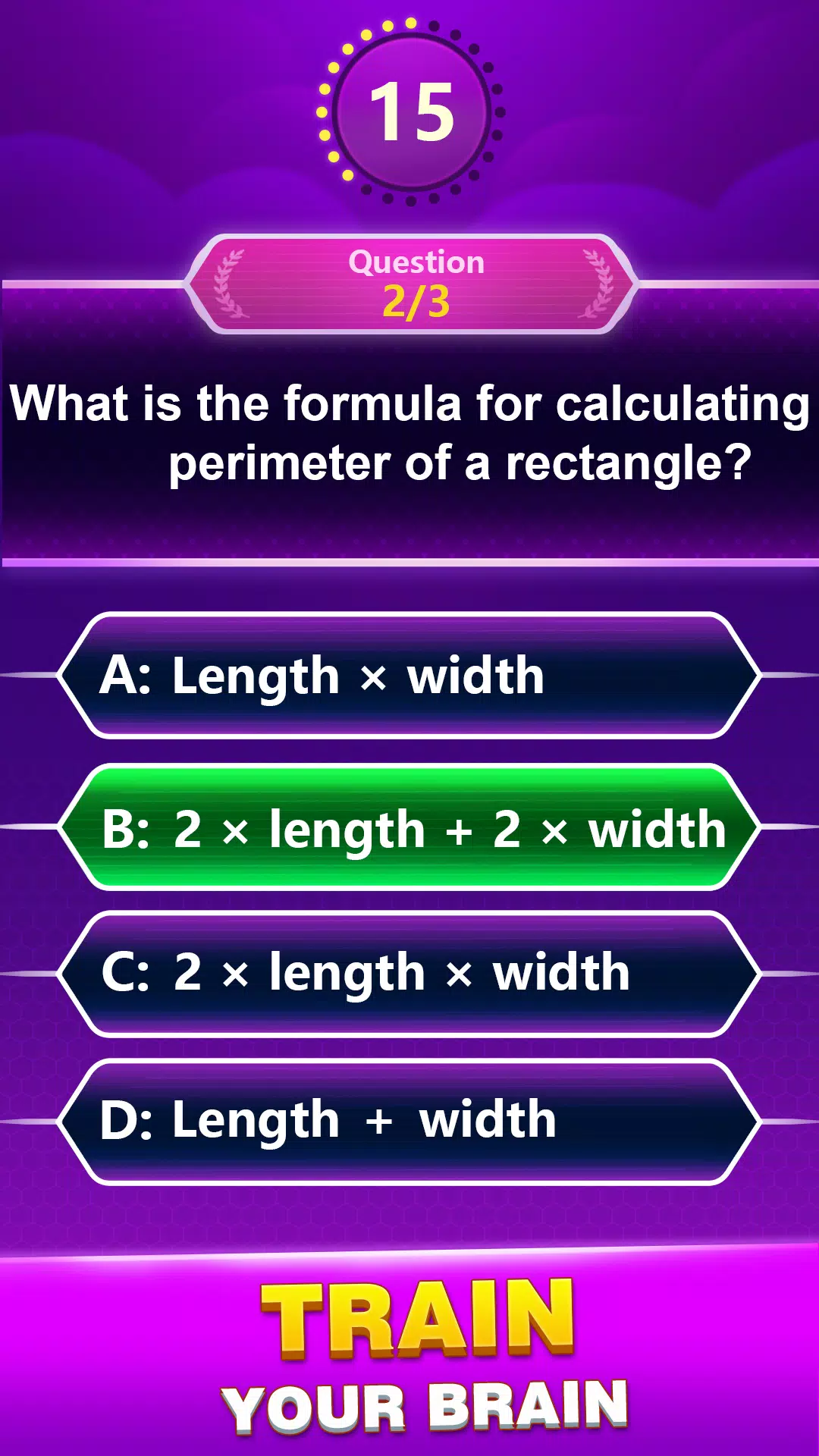 Math Trivia Captura de tela 2