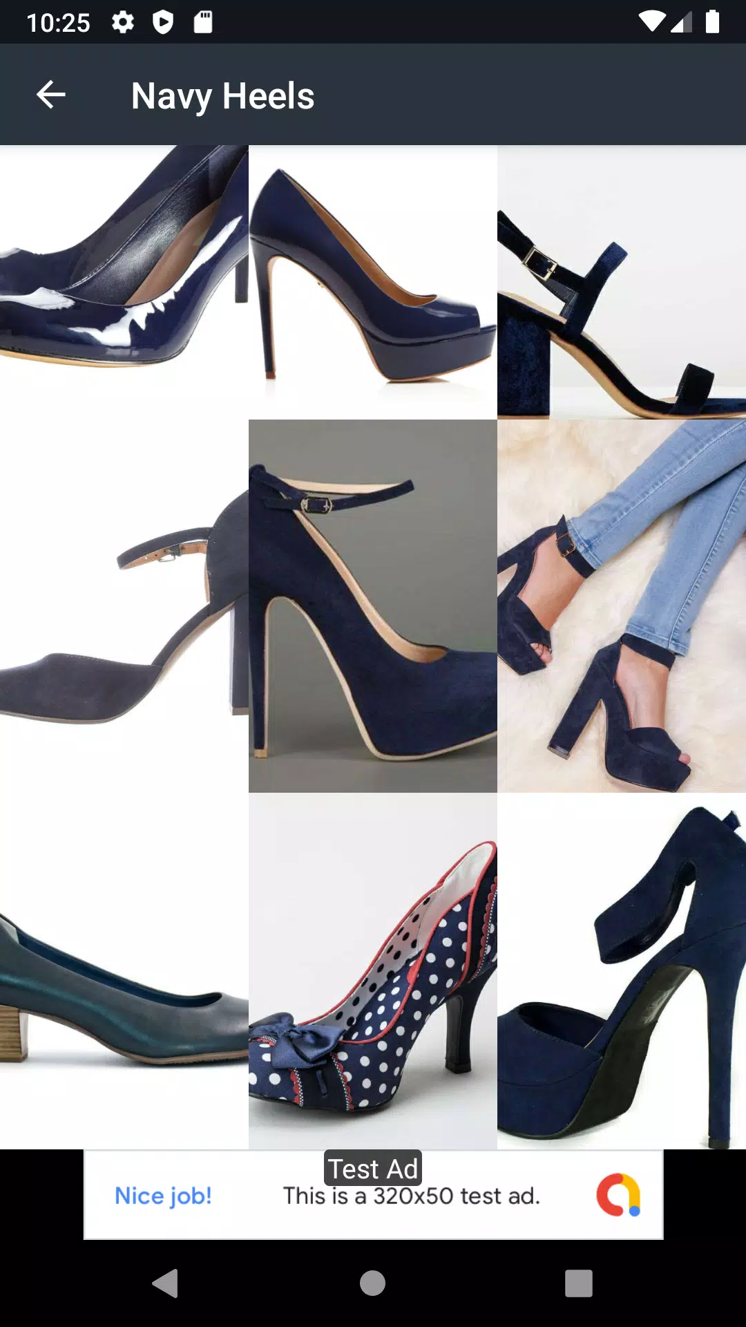 Schermata Navy Heels Ideas 1