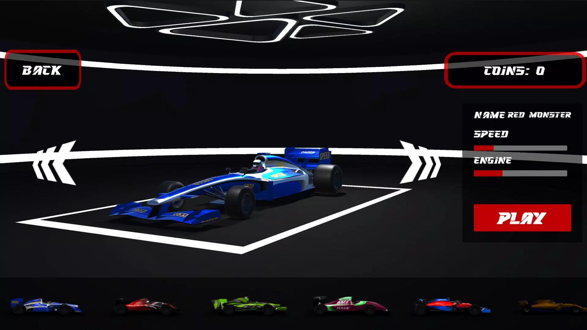 Formula Speed Racer: Car Games Schermafbeelding 1