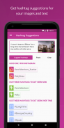 RiteTag: Auto-Hashtags for Instagram,Twitter, more Tangkapan skrin 0