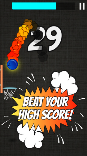 Hot Dunk Basketball Screenshot 0