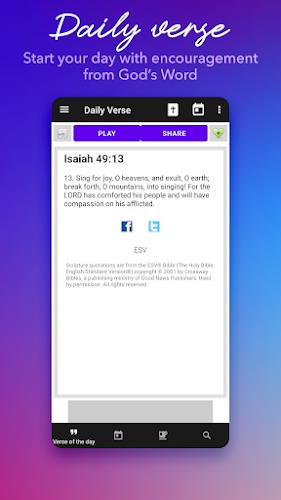 Daily Bible Study: Audio, Plan Capture d'écran 1