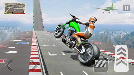 Mega Ramp Stunt Bike Games 3D Screenshot 2