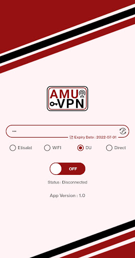 Amu VPN Capture d'écran 2