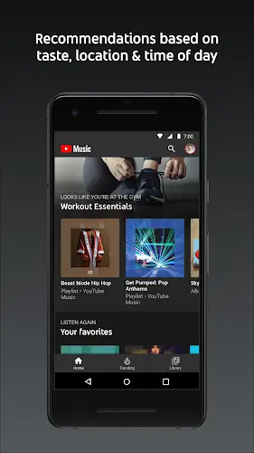 YouTube Music Capture d'écran 1